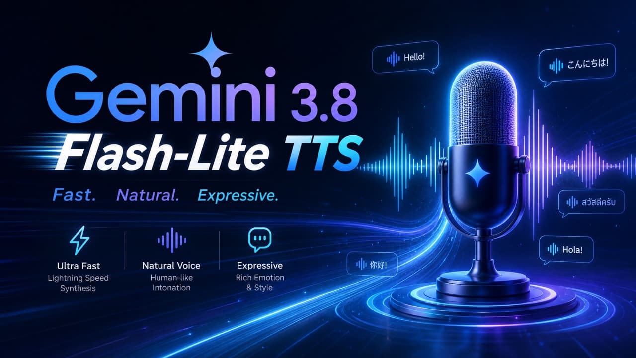 Gemini 3.8 Flash-Lite TTS